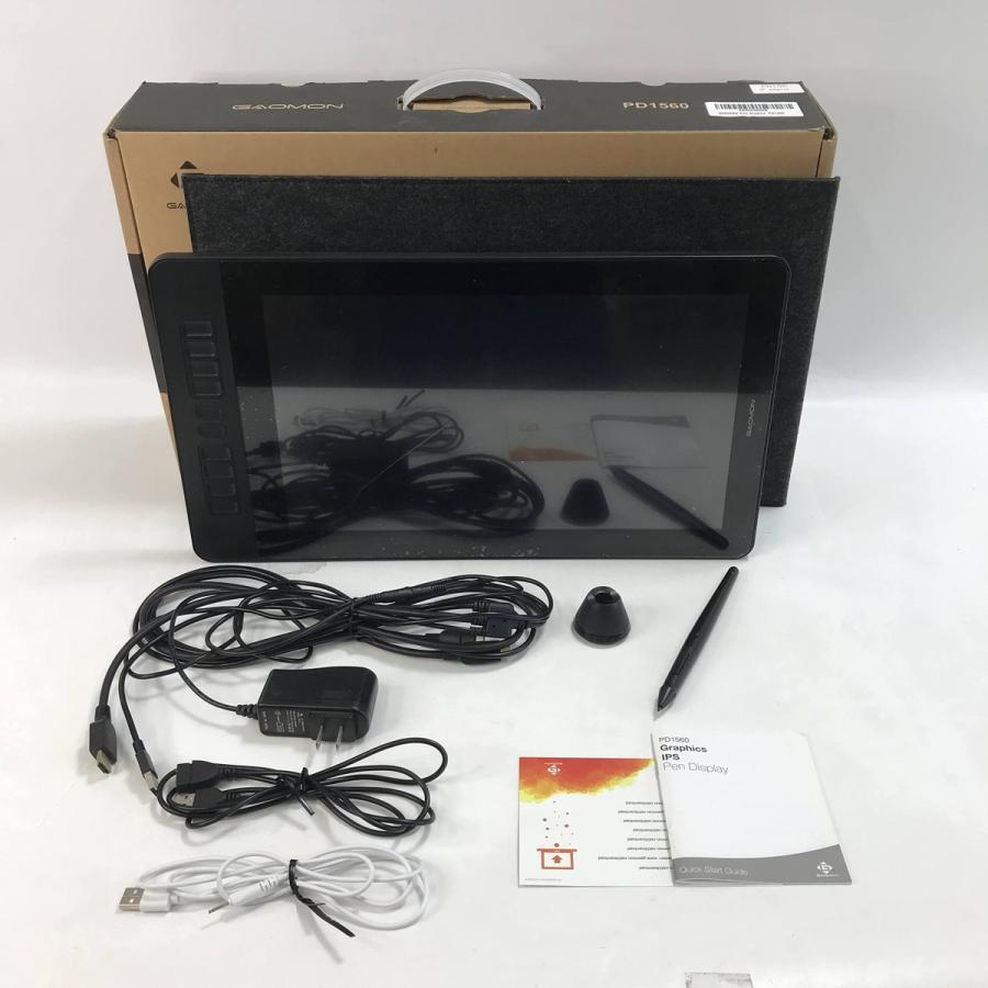 GAOMON液タブ PD1560 15.6インチ 液晶ペンタブレット 8192筆圧レベル 