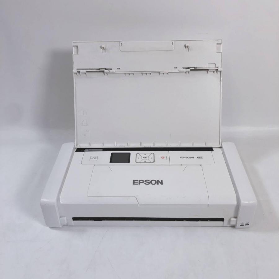 EPSON A4モバイルインクジェットプリンター PX-S05W ホワイト 無線 