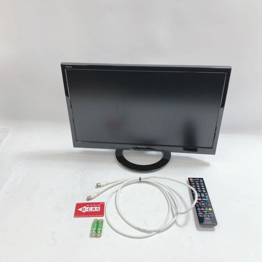 シャープ 22V型 液晶 テレビ AQUOS LC-22K40-B フルハイビジョン 外付  