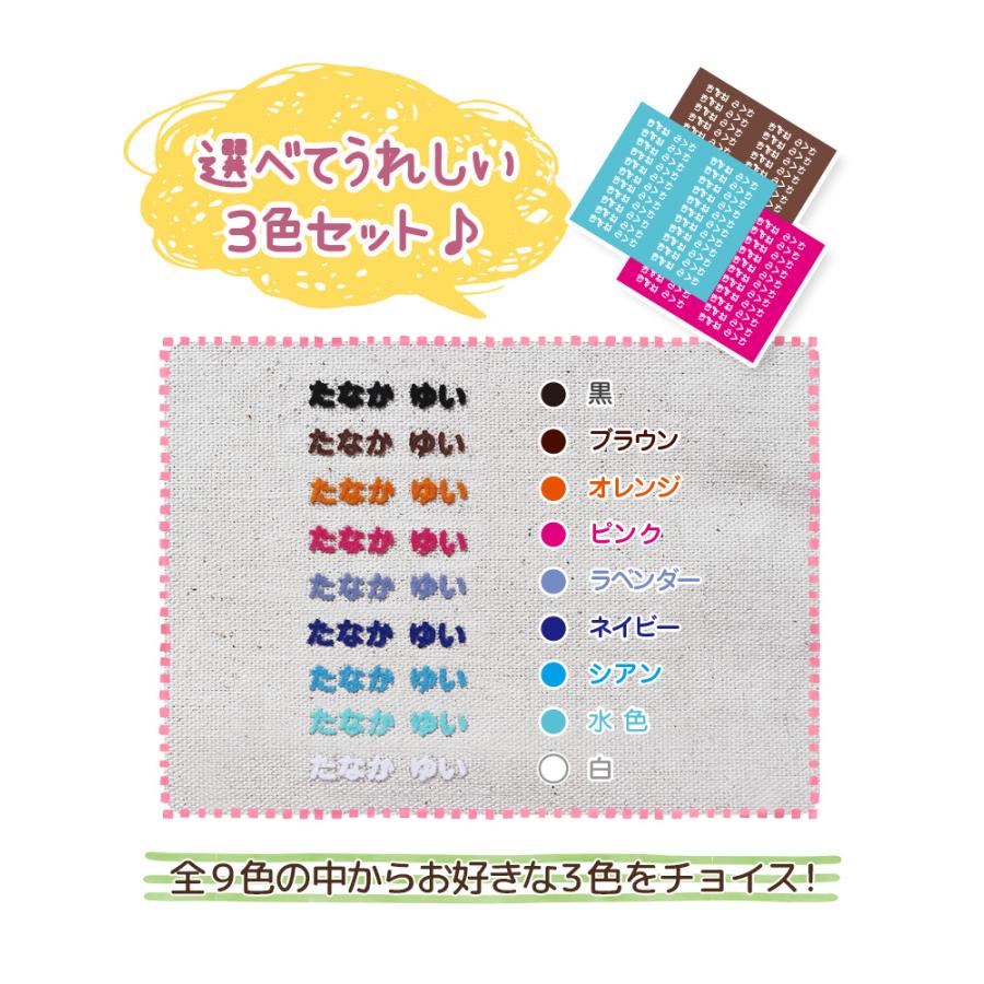 フロッキーネーム＆ナンバー一色　11点 yakudachi_kfl-01