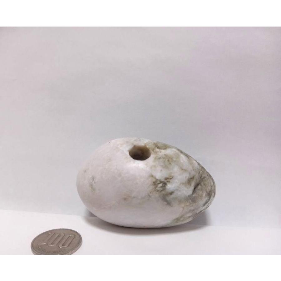 薬石苑】誰でも鳴らせる糸魚川翡翠の石笛(大) 220ga : 糸魚川