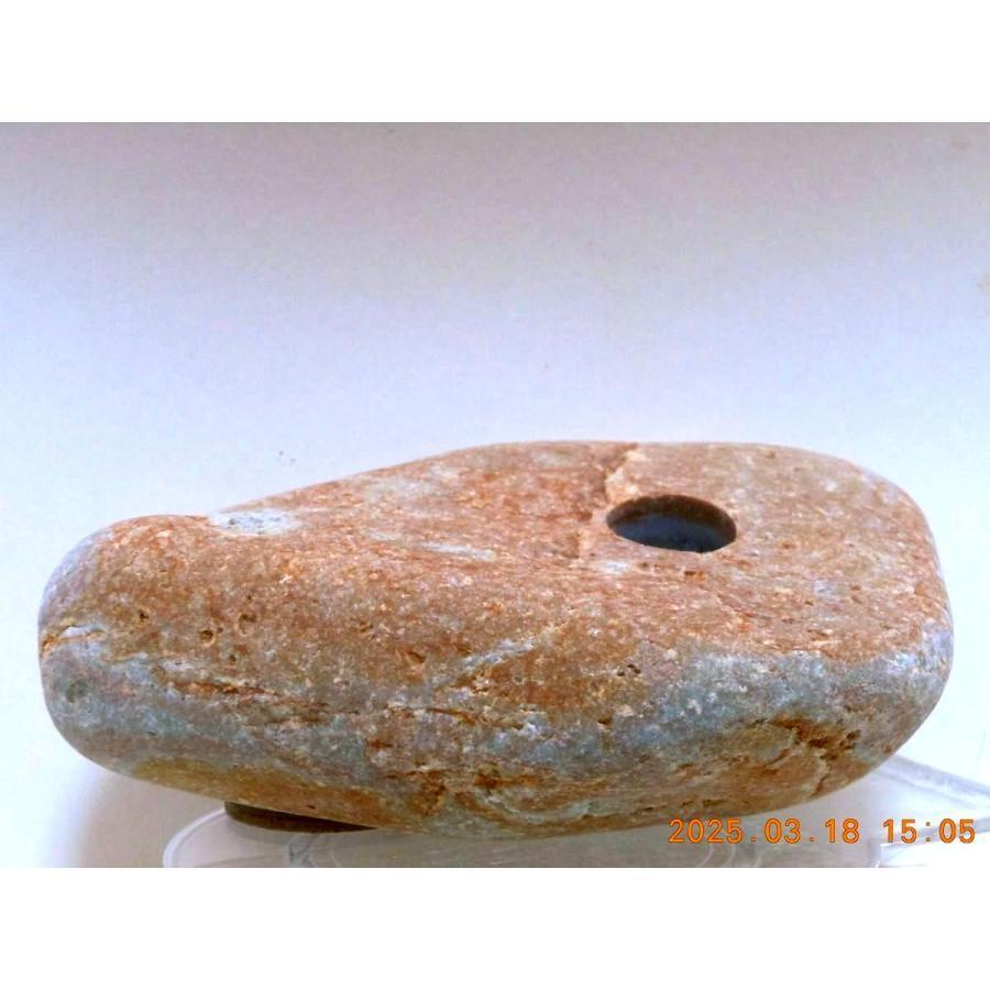 薬石苑】宮崎ヒスイ海岸の石笛・岩笛・良型 270g : 姫川薬石季節の山菜