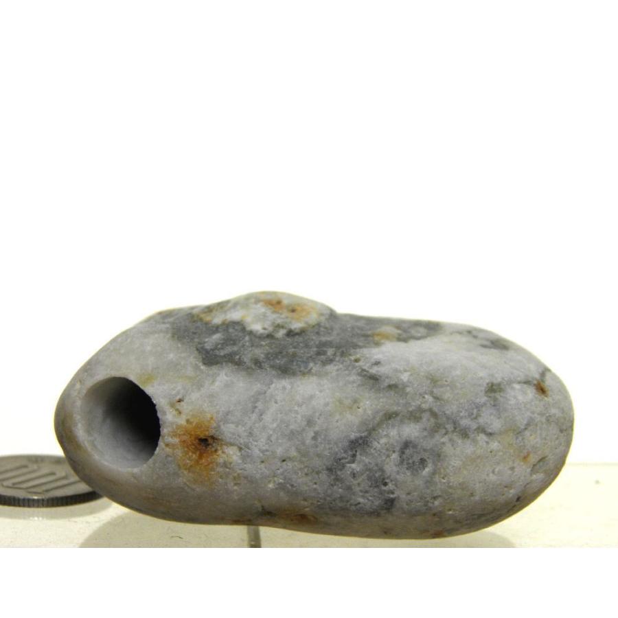 薬石苑 宮崎海岸 盆石 水石 誰でも鳴らせる 石笛 磐笛 岩笛 石英 中音 163g Sek163 糸魚川翡翠姫川薬石専門店 薬石苑 通販 Yahoo ショッピング