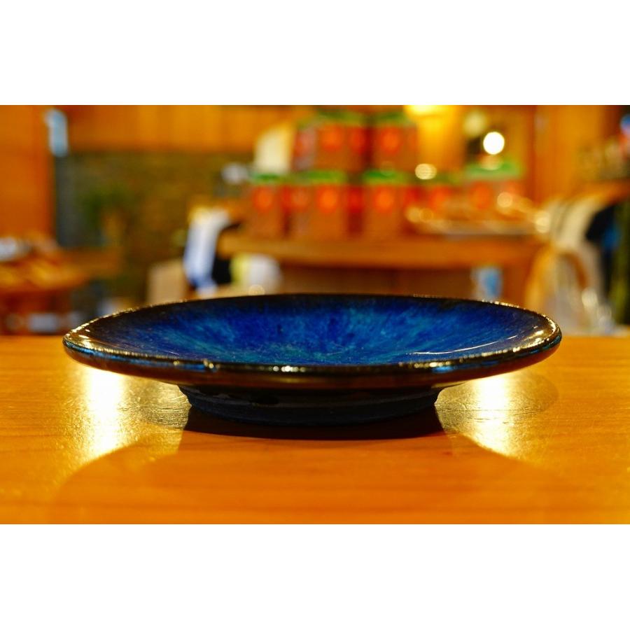 新品⭐︎屋久島焼き　青い皿3枚 屋久島焼き 小皿 : 屋久島メッセンジャー - 通販 - Yahoo!ショッピング