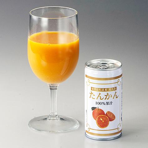 屋久島たんかんジュース 190ml×20本入 無添加100%ストレートジュース
