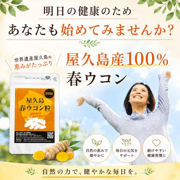 屋久島春ウコン粒300粒  無農薬 有機栽培 産地直送 サプリメント [M便 1/3] |  | 05