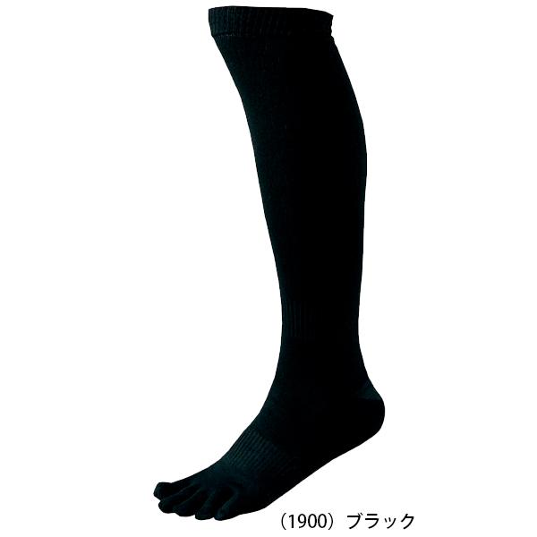 【５本指 ３足セット ショートパンツにも対応 カラーソックス】３足組 ソックス ロング 長尺仕様 ブラック ネイビー ゼット ＺＥＴＴ ＢＫ０３５Ｃ｜yakyu-hitosuji｜02