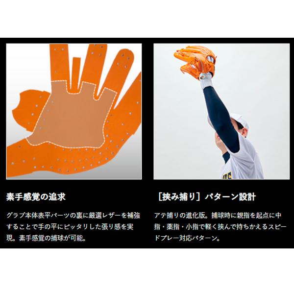 ZETT プロステ　日本製　硬式　送料込み‼️未使用 ゼット あすつく ZETT プロステイタス 硬式 グラブ 内野手用