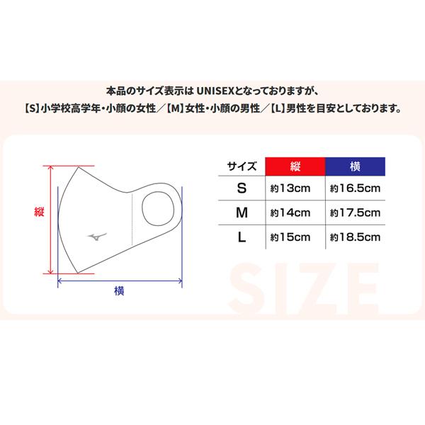 MIZUNO（ミズノ） フェイスマスク ブレスサーモマウスカバー 1枚入り