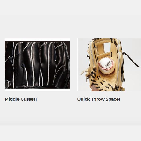 ローリングス★プロプリファード★硬式投手★GH4PW2A15MG 野球 ローリングス 硬式グローブ グラブ 硬式 投手 ピッチャー用