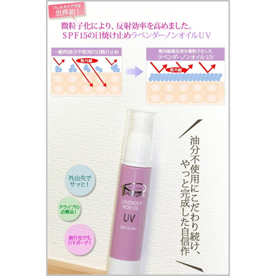 ピアベルピア 日焼け止め 新ラベンダーノンオイルUV 50 g