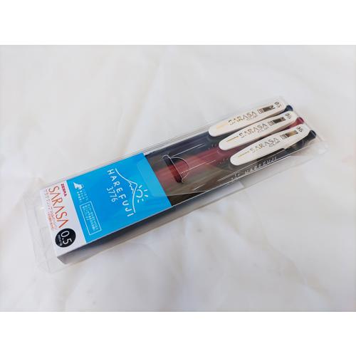 サラサ HAREFUJI SARASAボールペン3本セット : 山の廻船問屋 - 通販