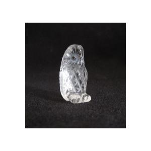 天然石水晶置物 梟（ふくろう）※メール便対応可 : 山の廻船問屋 - 通販