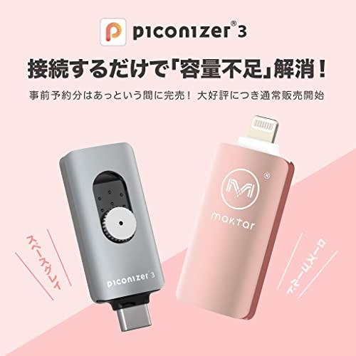 ピコナイザー　Piconizer3　256GB　USBメモリ　バックアップ　写真　タイプ　USB-C　データ保存　iPhone　Lightning　ス