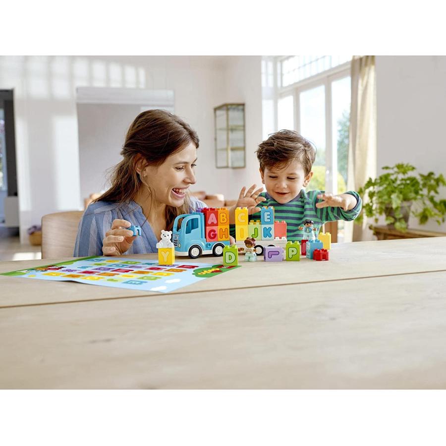 レゴ(LEGO) デュプロ はじめてのデュプロ アルファベットトラック 10915 おもちゃ ブロック幼児 STEM 知育 トラック 男の子 女の子 1歳半以上｜yamabikostore｜04