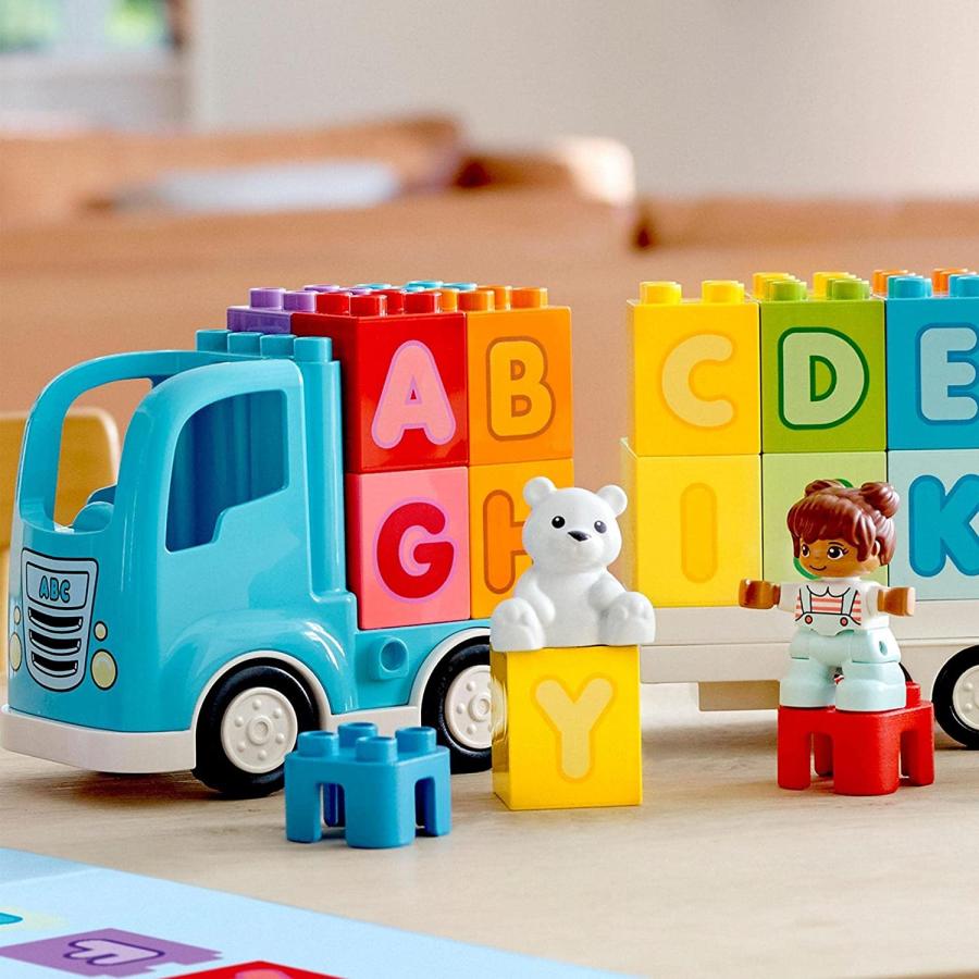 レゴ(LEGO) デュプロ はじめてのデュプロ アルファベットトラック 10915 おもちゃ ブロック幼児 STEM 知育 トラック 男の子 女の子 1歳半以上｜yamabikostore｜08