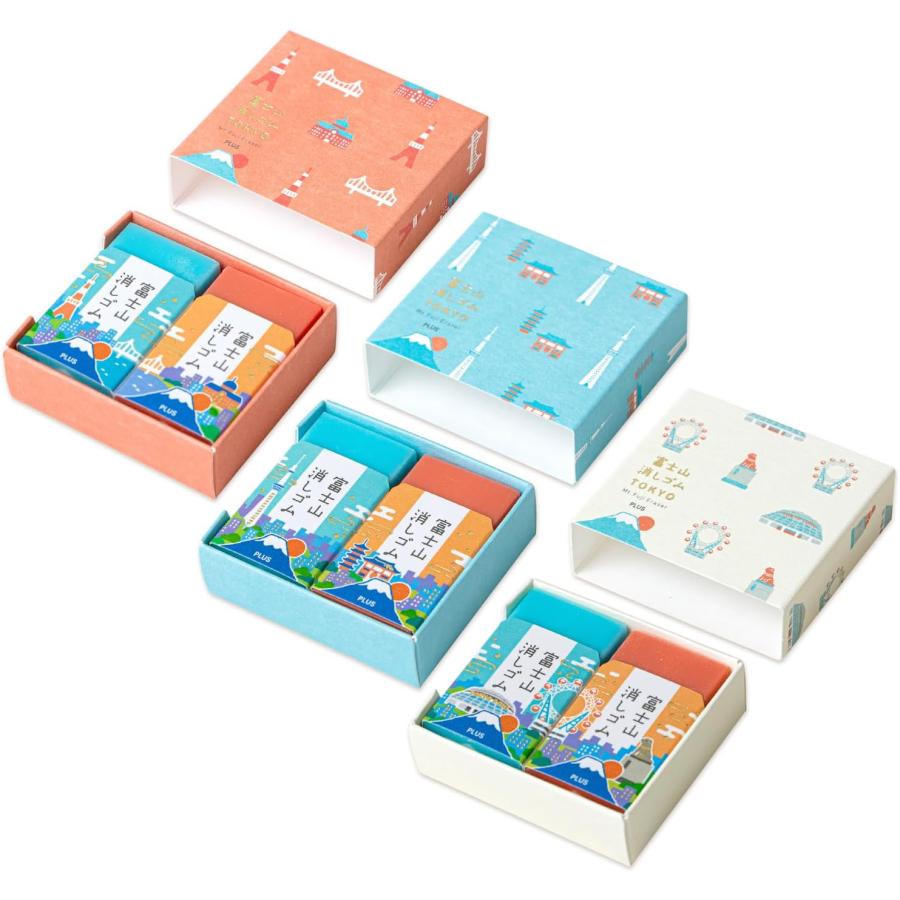 PLUS 数量限定 エアイン 富士山消しゴム＜限定＞TOKYO （23-24