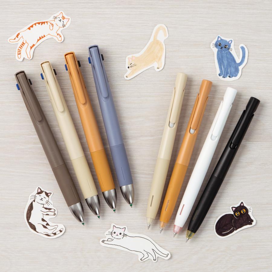 ブレン 数量限定Blen限定色ねこの毛色エマルジョンボールペンBAS88