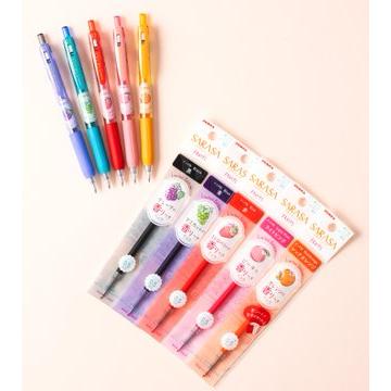 サラサ 数量限定 サラサクリップ替え芯JF-0.5芯 香りつきフルーツ