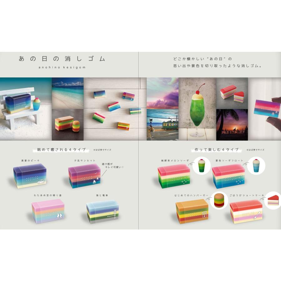 サンスター文具 あの日の消しゴム どこか懐かしい“あの日”の思い出や