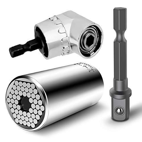 Multi-function 7mm-19mm Ratchet Universal Sockets Metric Wrench Powe