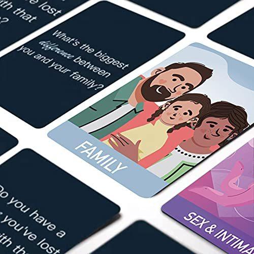 言語カードゲーム 160回の会話始めの質問 カップル用 パートナーとのつながりを探求し深めに 夫と妻の間の面白い対話カードゲーム グリーティングカード Www Bollywoodpapa Com