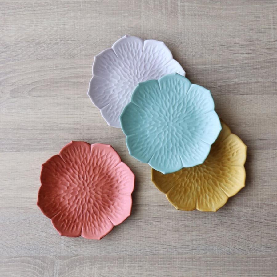 取り皿 和食器 おしゃれ かわいい お皿 食器 有田焼 お正月 皿 桔梗型