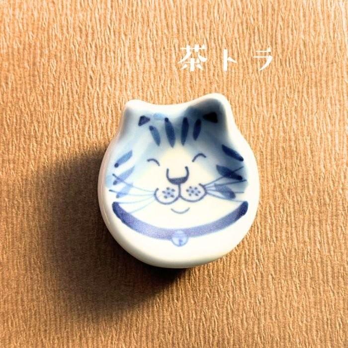 未使用　有田焼　源右衛門　箸置き　染付　山水人　瓢箪　箸置　箸置5客　共箱 箸置き 猫 ねこ 染付 4〜5cm 有田焼 日本製 和食器 : 有田焼 山忠