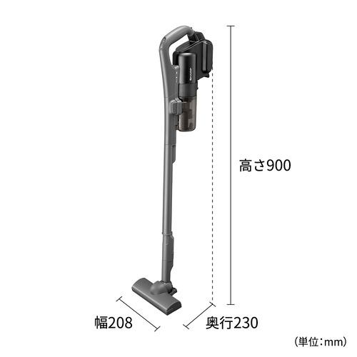 シャープ EC-PT1 コードレススティック掃除機 アッシュグレー｜yamada-denki-2｜03