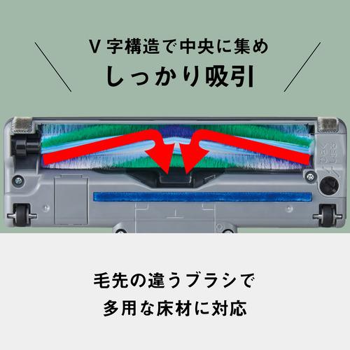 パナソニック MC-PJ250G-W 紙パック式キャニスター掃除機 コード式