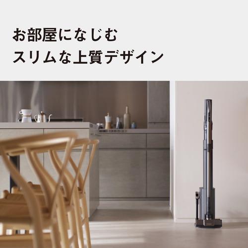 パナソニック MC-NX500K-A セパレート型コードレススティック掃除機 サイクロン式 スゴ取れセンサー搭載 ストーンブルーの画像