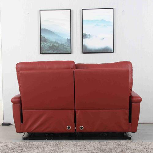 【公式】 ヤマダオリジナル ［2人掛］電動ソファ 「YES140010RD」幅160cm 本革レッド色 一部合成皮革 電動リクライニングソファ 【NAN1376893165】(50193円)