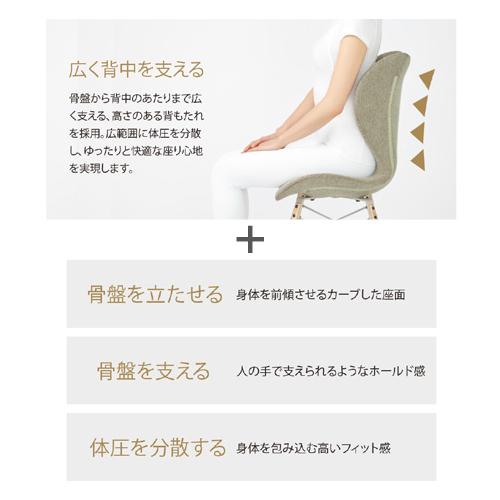 Style Chair EL スタイルチェア イーエル グレー 健康 MTG YS-AY-14A