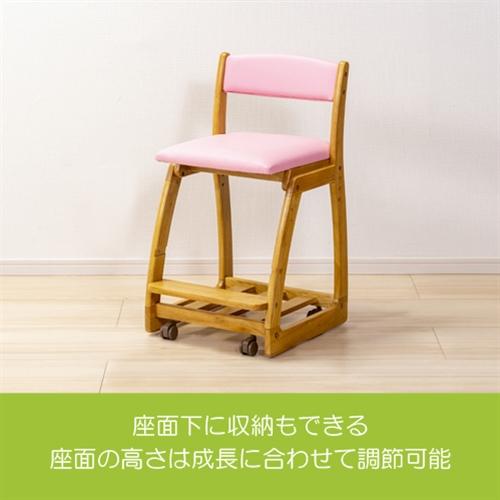ヤマダオリジナル 自由にくみかえ学習机 ライトブラウン 学習椅子