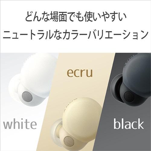 ソニー WF-LS900N BC ワイヤレスノイズキャンセリングステレオヘッドセット LinkBuds S ブラック 完全ワイヤレスイヤホン WFLS900N BCの画像