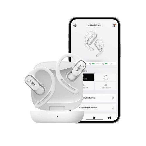 ショックス ワイヤレス イヤホン 左右分離 IP54 最大6時間 USB-C