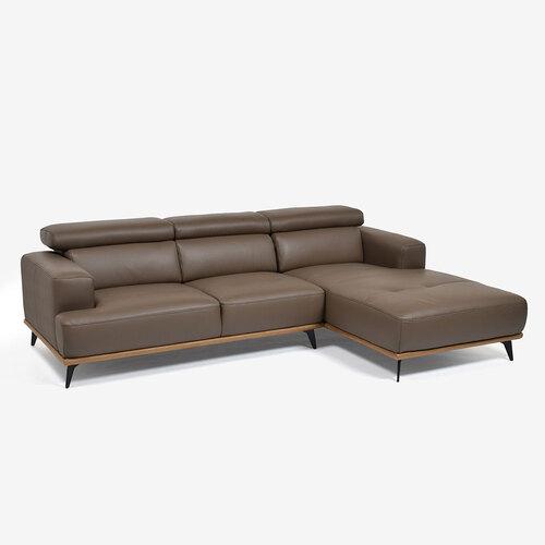 大塚家具オリジナル カウチソファ 向って右カウチ「ブレシア」幅240cm 