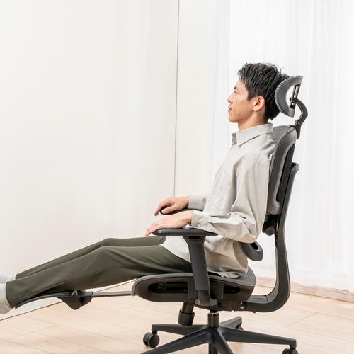 ヤマダオリジナル フル機能ワークチェア「フォルクス」 ブラック