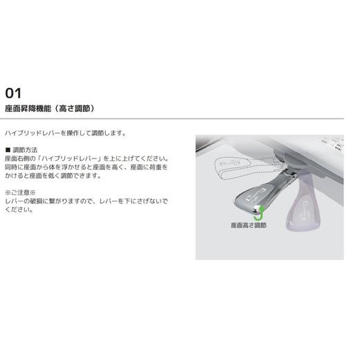 関家具 Ergohuman エルゴヒューマン 新基盤タイプ PRO2 Low EHP2-LAM-DR-GF-BL グレーフレーム×ブルー 445424_3