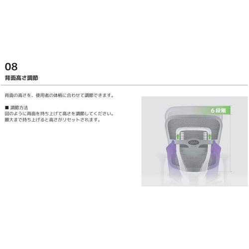 関家具 Ergohuman エルゴヒューマン 新基盤タイプ PRO2 Low EHP2-LAM-DR-GF-BL グレーフレーム×ブルー 445424_9