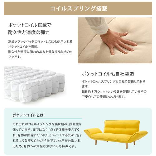 セルタン CELLUTANE ハイバックソファ2人掛け「LULU」A40p-595BR PVC 
