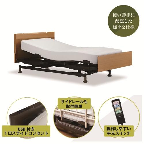 シングル]フランスベッド 電動ベッドフレーム レステックス101F2MPO S