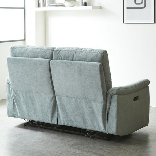【最終価格!!】2Pｿﾌｧ/FAB/GY(No:1229774) サンコウ 2P電動ソファ 「フーガ」 FAB リクライニング 幅160奥行93高
