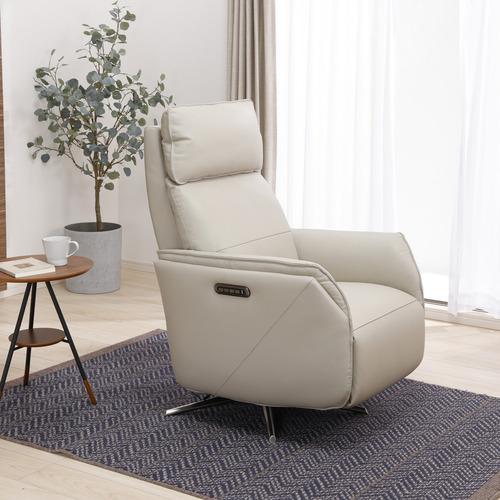 ヤマダオリジナル 電動パーソナルチェア　中古品 ヤマダオリジナル ［幅68］電動パーソナルチェア 本革 「YEPC190005LBR