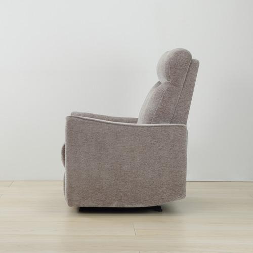 ヤマダオリジナル 1人掛 手動パーソナルチェア 「ナッツ」 幅73.5cm 布