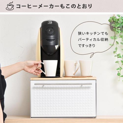 B.Bファニシング TREE 引き出しブレッドケース 幅40×奥行35×高さ25cm 耐荷重1.5kg ブラック TRKS0244KIBLKの画像
