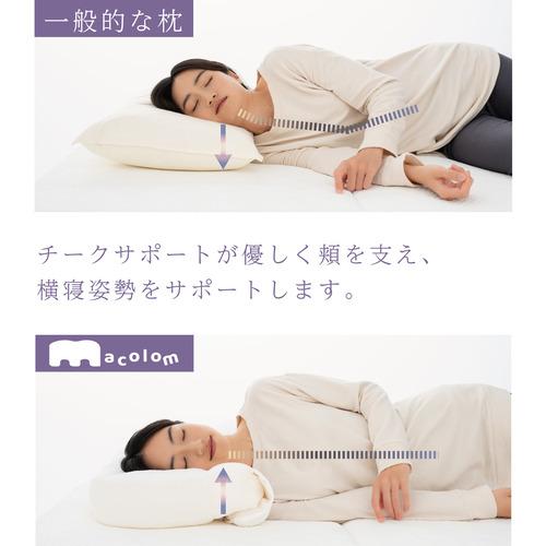 ココチファクトリー　枕　マコロン 富士ベッド工業 cocochi factory macolom マコロン枕 仰向け寝 横寝