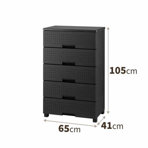 天馬 Fits フィッツプラス デコ 幅65cm 5段 穴付きパネル 小物置き