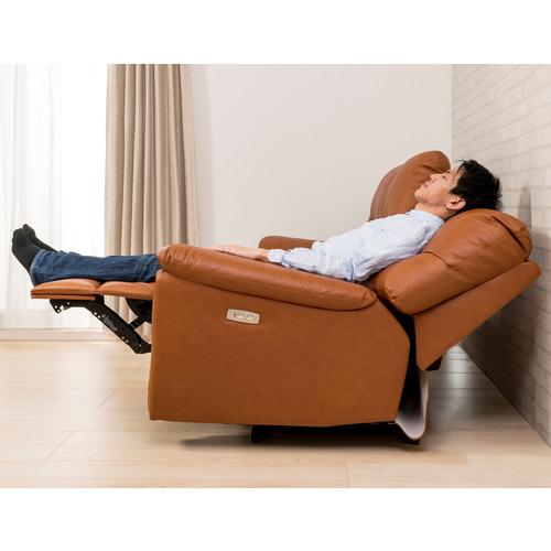 期間限定特別価格】ヤマダオリジナル 電動リクライニングソファ