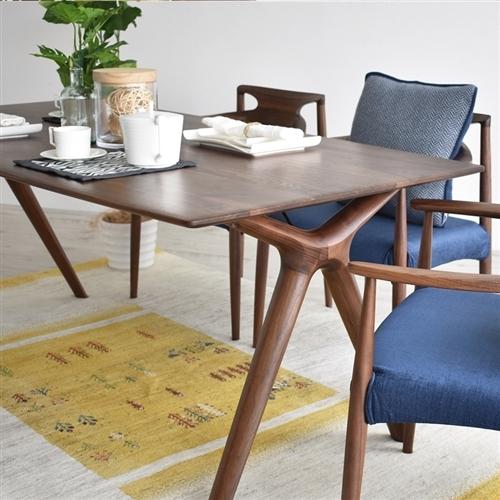 新作マット・カーペット 大塚家具 [幅180]ダイニングテーブル 「ラディウス」 ウォールナット材 セラウッド塗装 【BCD3020521329】(110110円)